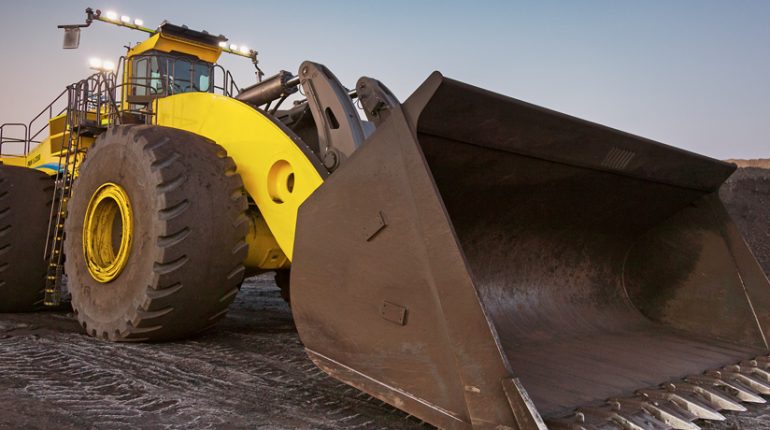 Wheel loader, L-2350, surface