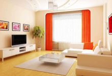 طراحی دکوراسیون پذیرایی کوچک و شیک