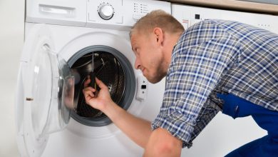 رفع مشکلات ماشین لباسشویی