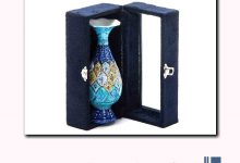 باکس گلدان میناکاری هنر نصف جهان