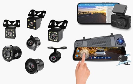 انواع دوربین خودرو و ماشین