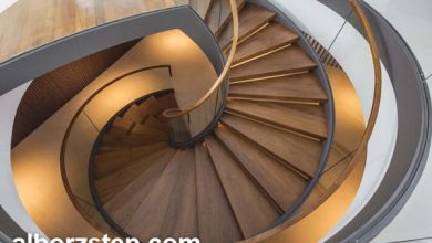 اجرای تخصصی پله گرد در رشت | البرز استپ